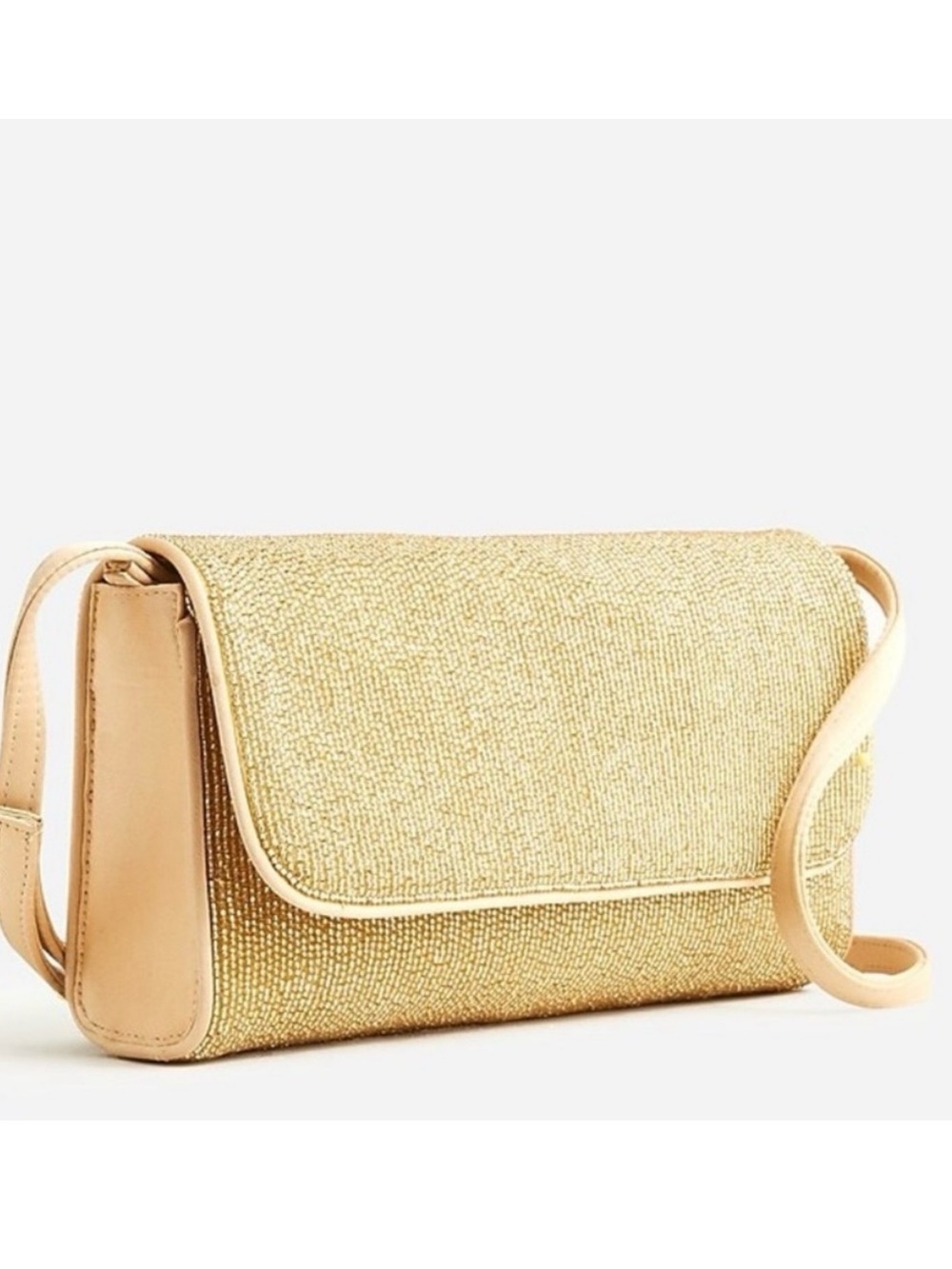 Woven Straw Crossbody Bag in Natural